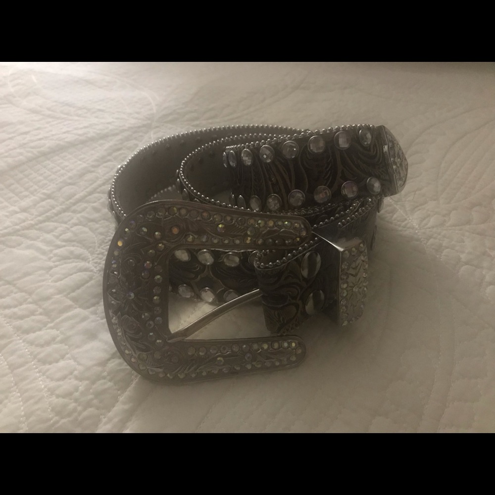Nocona Women's Rhinestone Western Belt XL